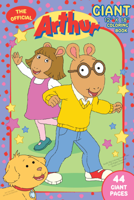 Arthur Giant Coloring Book by Marc Brown