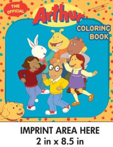 Imprint Coloring Book Arthur