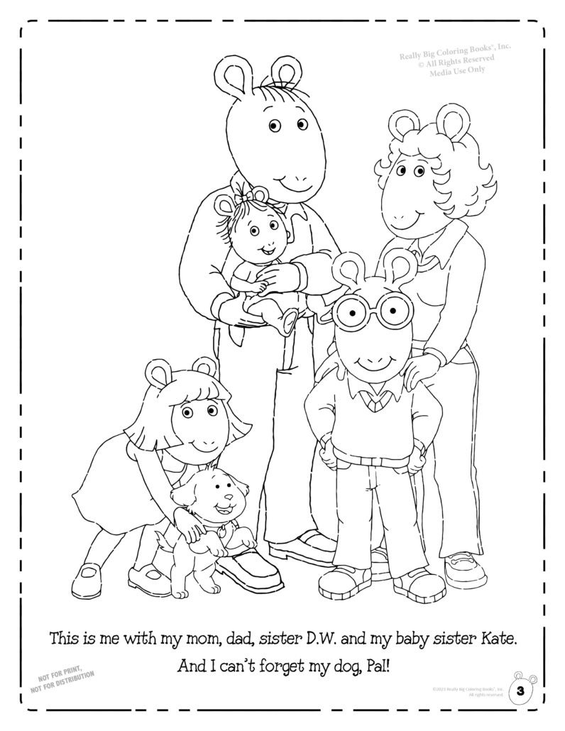 Arthur Imprint Coloring Book PBS KIDS Arthur Imprint Coloring Book PBS KIDS