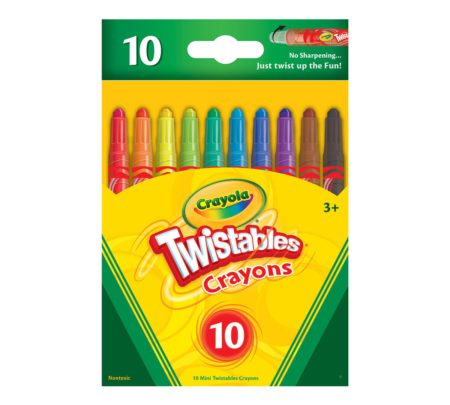 Crayola 10 count Mini Twistable Crayons