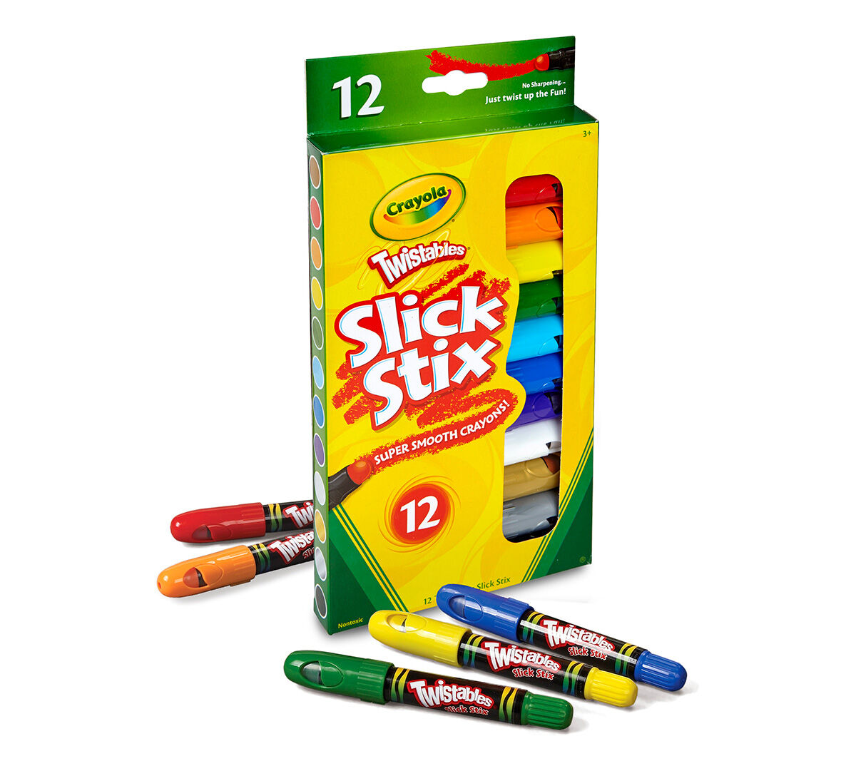 Crayola 12ct Twistables Slick Stix