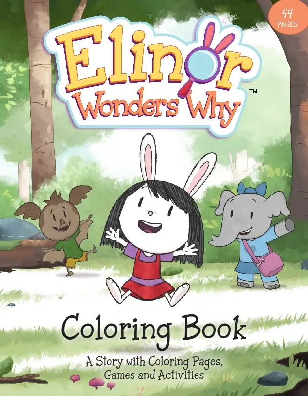 Elinor Wonders Why Coloring Book