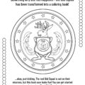 The Official Odd Squad Seal Coloring Page