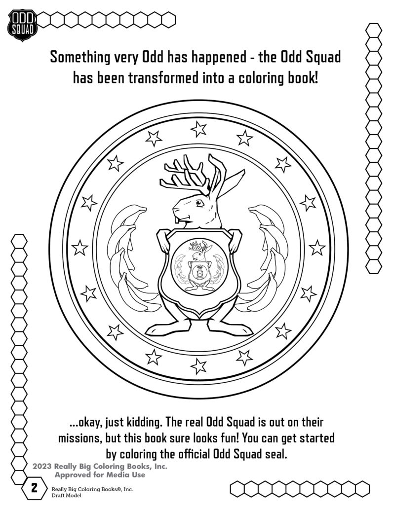 Odd Squad Coloring Page Fun Creative Activity For Fans