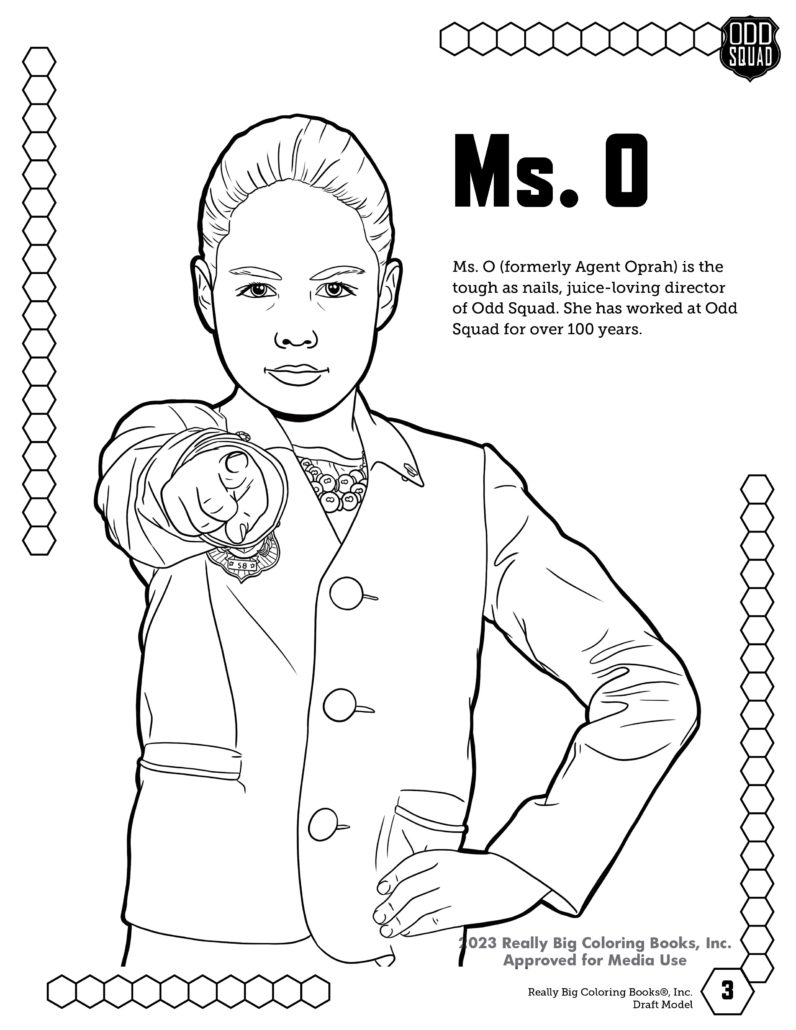 Odd Squad Coloring Pages Coloring Pages