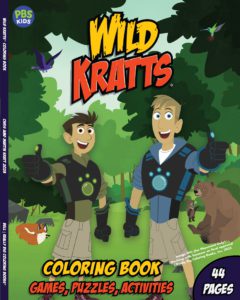 The Wild Kratts Coloring Book.