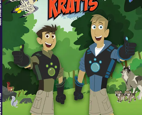 Wild Kratts Coloring Book Official