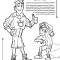 Wild Kratts Coloring Book Martin Kratt Coloring Page