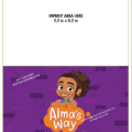 Alma's Way Imprint Coloring Book Back Cover Imprint Area