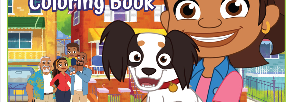 Alma's Way Imprint Coloring and Activity Book Front Cover
