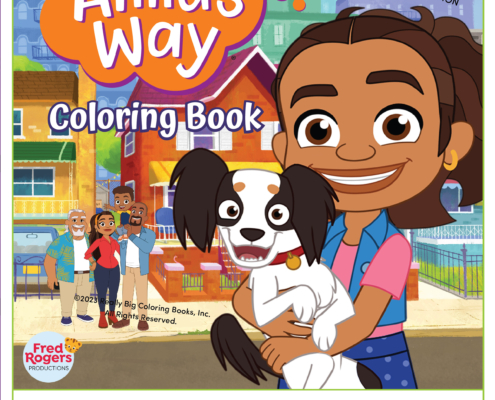Alma's Way Imprint Coloring and Activity Book Front Cover