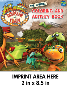 Dinosaur Train Imprint Coloring Book “Dinosaur Train”