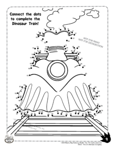 The Dinosaur Train Coloring Page