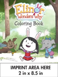 Elinor Wonders Way Imprint Coloring Book