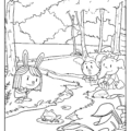 Elinor Wonders Why Elinor and Friends Coloring Page