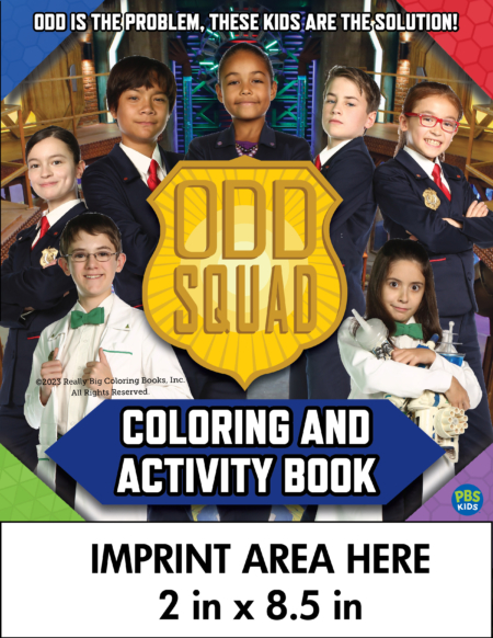 Odd Squad Imprint Coloring Book
