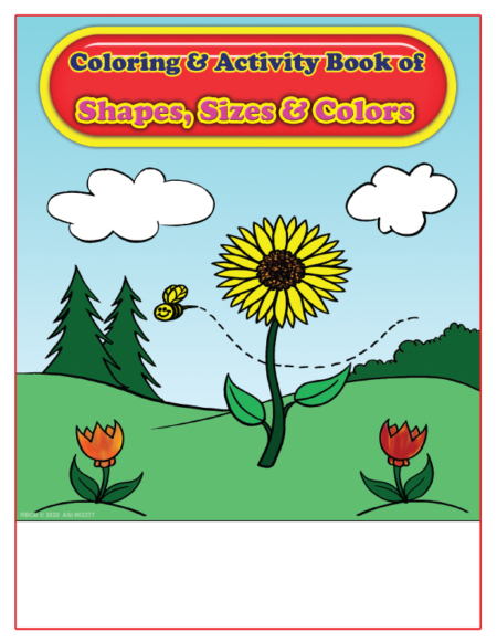 Shapes Sizes and Colors Imprint Coloring and Activity Book