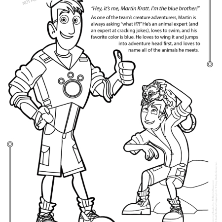 Wild Kratts® Imprint Coloring Book - PBS KIDS