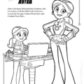 Aviva Wild Kratts Biochemical Engineer Coloring Page Wild Kratts Imprint Coloring Book