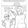 Dangers of Tobacco Imprint Coloring Page: Need Help? Talk to a Trusted Adult