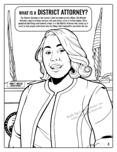 Office of the Fulton County District Attorney Fani T. Willis. What is a District Attorney? Coloring Page