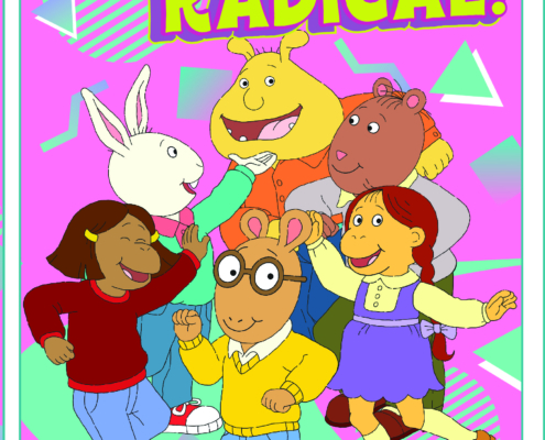 PBS Kids Arthur Totally Radical Greeting Cards