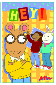 Arthur Hey! Greeting Card PBS KIDS Characters