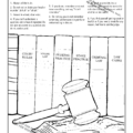 What Happens in Court Imprint Coloring and Activity Book: Rules While Testifying Coloring Page