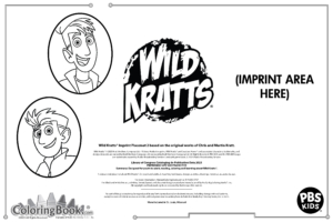 Wild Kratts® Imprint Placemat: Activate Creature Powers, Back