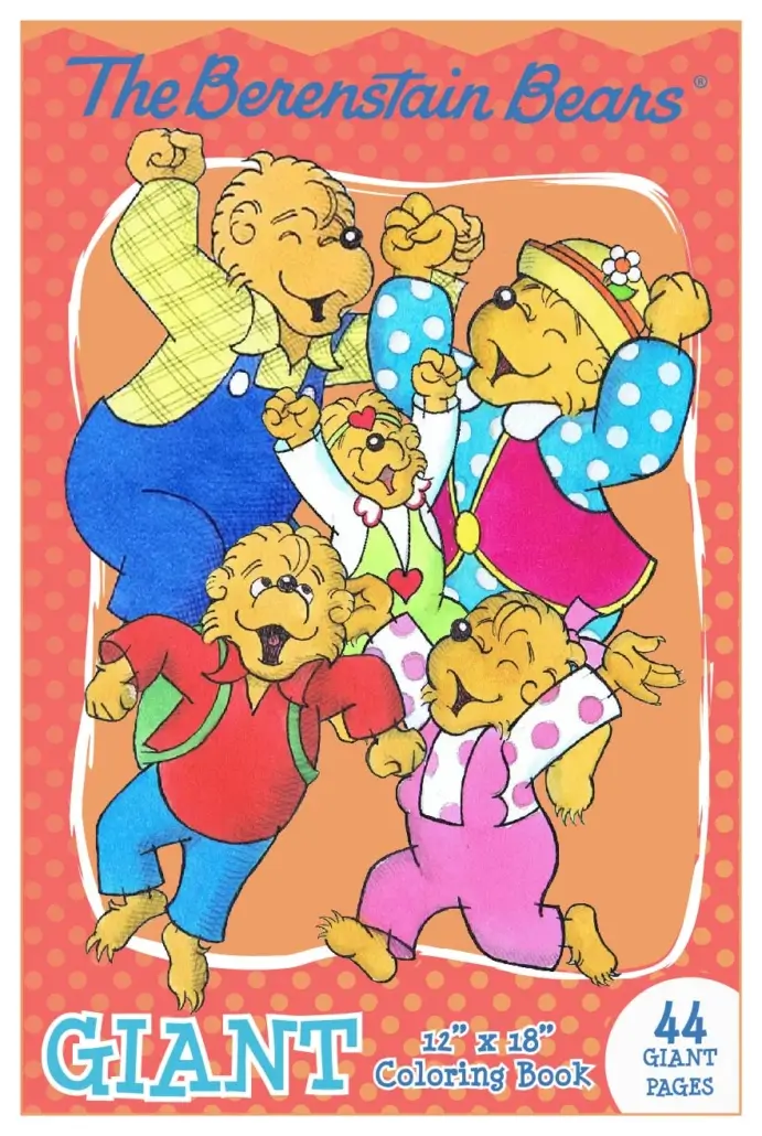 Berenstain Bears Giant Coloring Book 12 x 18