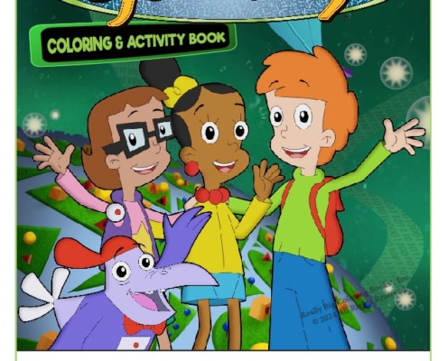 Cyberchase Imprint Coloring and Activity Book