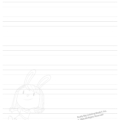 Elinor Wonders Why Colorable Notebook Notes Page - Elinor