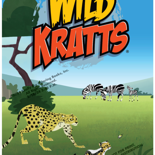 Wild Kratts Giant Coloring Book PBS KIDS