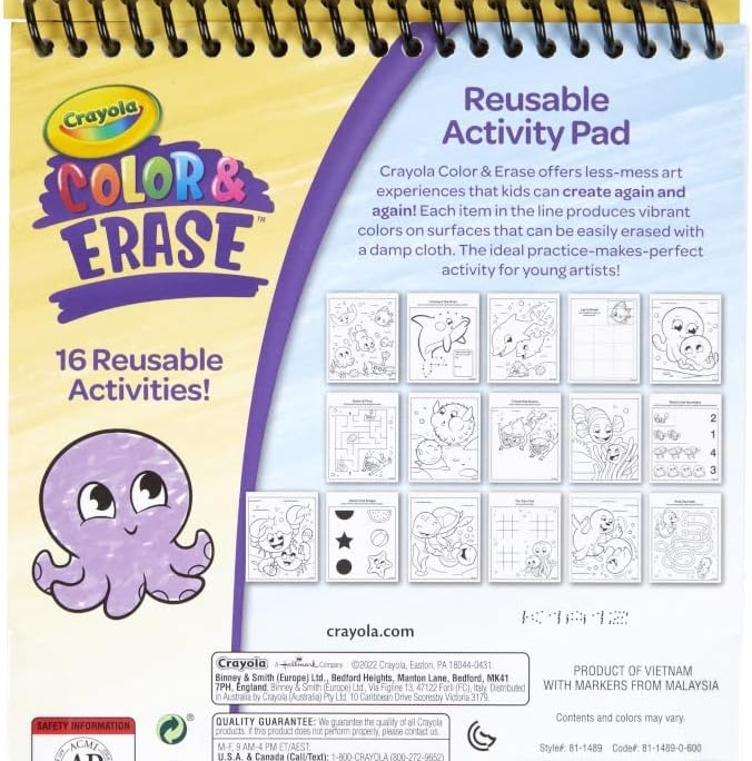 Color & Erase Reusable Activity Pad Bluey - ColoringBook.com | Really ...