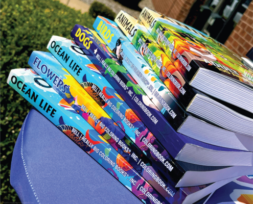 Perfect bound adult coloring books. The highest quality Adult Coloring Books on the market.