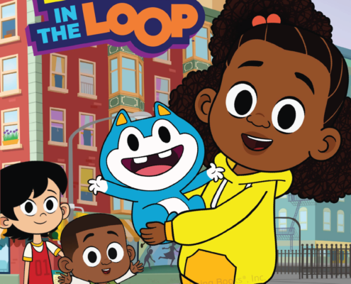 Lyla in the Loop official licensed coloring book.