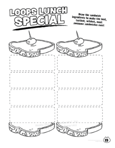 Lyla in the Loop official licensed coloring book.
