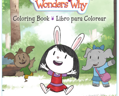 Elinor Wonders Why Spanish Imprint Coloring Book libro para colorear