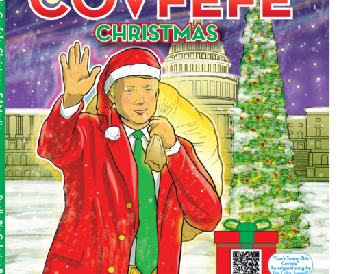 Covfefe Christmas Can't Trump This. A fun 24 page comic coloring book with activities. Written by New York Times Best selling Author Ed Martin.