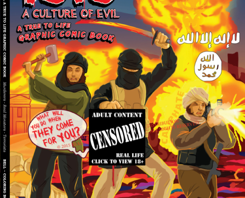ISIS, an anti-terror comic book for older kids and adults.