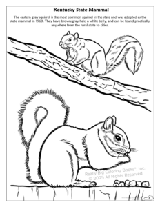 Kentucky State Coloring Books