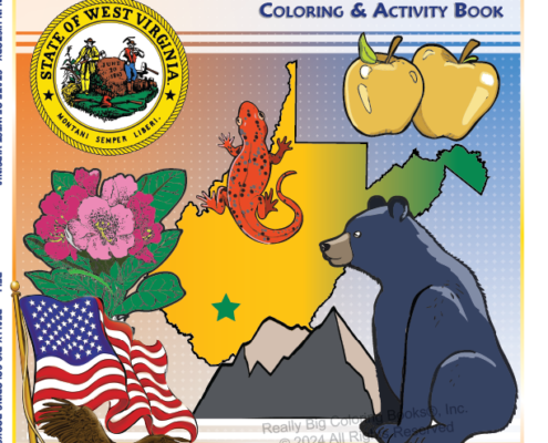 West Virginia State Coloring Book