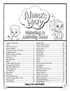 Alma's Way Coloring Book Official