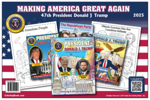 President Donald J Trump Vice President JD Vance and The United States Cabinet, A 12" x 18" card stock gloss laminate poster of The American Dream Team 2025. Making America Great Again moving onto the Golden Age with President Trump and the American People.