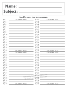 An American Presidential Notebook Trump index