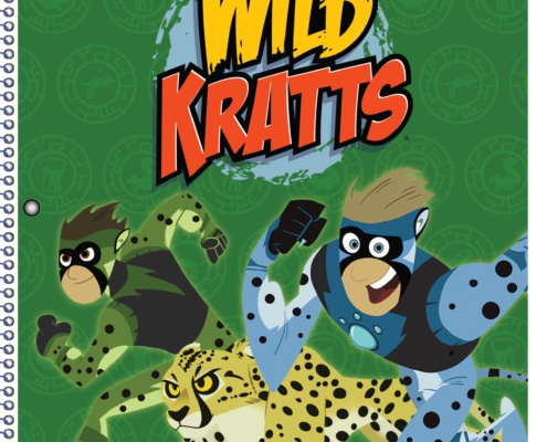 Chris and Martin Kratt 80 page notebook.