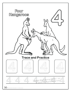 Learn to Write ABC's & Numbers Coloring Workbook