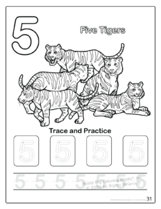 Learn to Write ABC's & Numbers Coloring Workbook