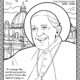 Pope Francis free Coloring page