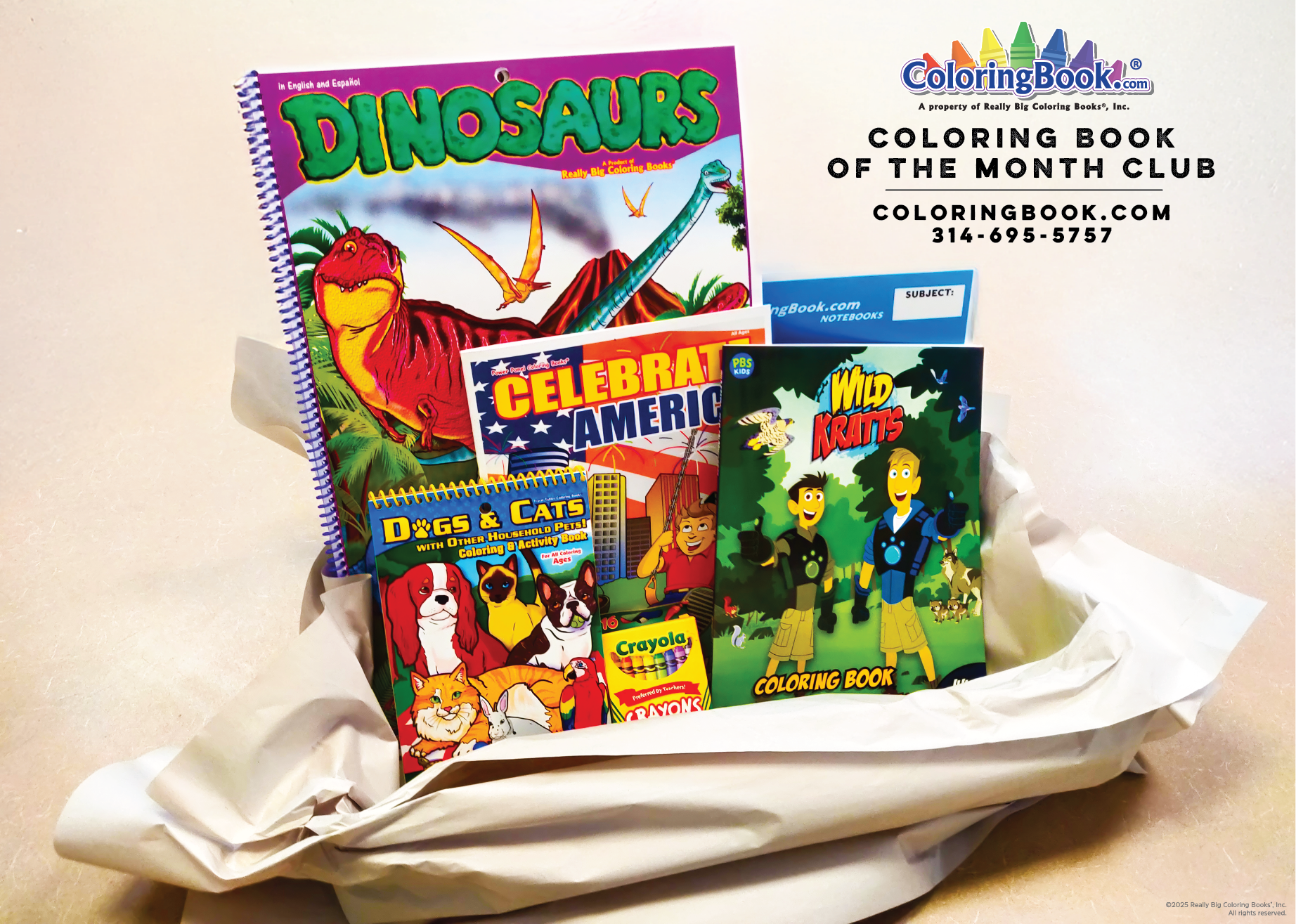 Coloring Book of the Month Club